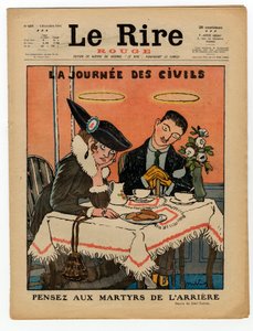 Copertina di The Red Laughter, Satirico a colori