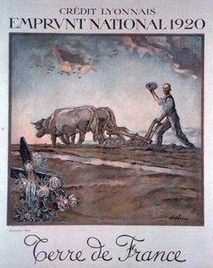 Poster pubblicitario del prestito nazionale del Credit Lyonnais