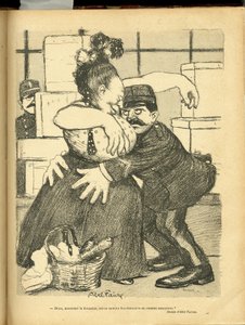 Illustrazione di Abel Faivre (1867-1945) in Le Rire da Jules Abel Faivre