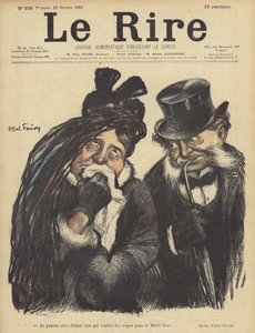 Illustrazione per Le Rire da Jules Abel Faivre