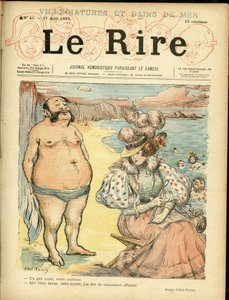 Illustrazione di Abel Faivre (1867-1945) per la Copertina di Le Rire da Jules Abel Faivre