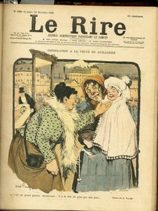 Illustrazione di Abel Faivre (1867-1945) per la Copertina di Le Rire da Jules Abel Faivre