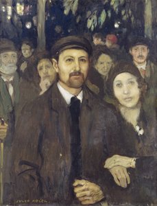 Una sera al Café Victor da Jules Adler