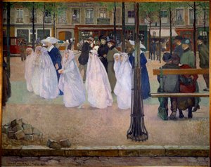 I comunicanti o la primavera di Parigi da Jules Adler