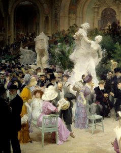 Belle époque: Un venerdì del Salon des artistes français da Jules Alexandre Gruen or Grun