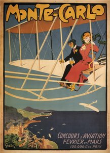 Competizione di aviazione di Monte-Carlo da Jules Alexandre Gruen or Grun