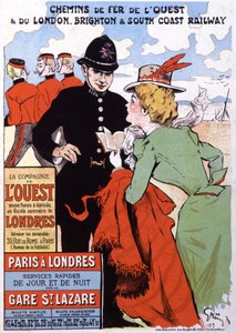 Turismo in Inghilterra da Jules Alexandre Gruen or Grun