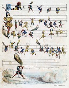 Note musicali su uno spartito da Jules Baric