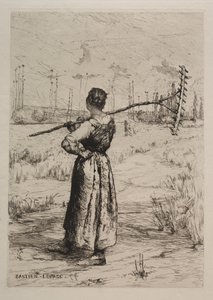Retour des champs, XIX secolo da Jules Bastien Lepage