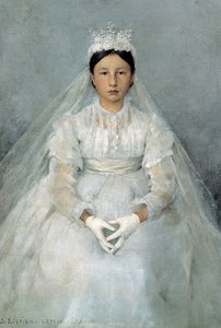 Il comunicante, 1875 da Jules Bastien Lepage