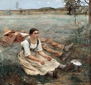 I mietitori, 1880