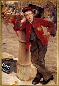 Il piccolo lustrascarpe inglese 1882 Parigi, Arti Decorative
