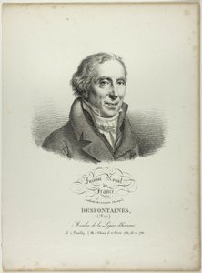 Ritratto di Réné Desfonataines da Jules Boilly