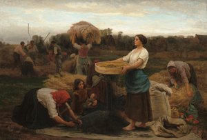Raccolta della colza da Jules Breton