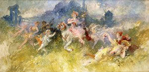 Una festa campestre da Jules Cheret