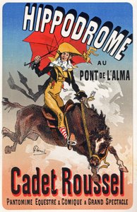 Arte. Intrattenimento. Cadet Roussel, spettacolo equestre all