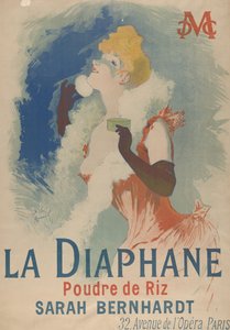 La Diaphane. Poudre de Riz, 1890
