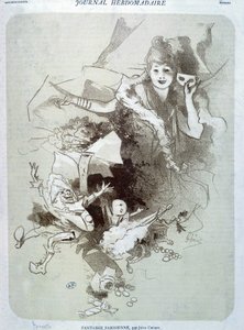 Fantasia parigina: Burattini - Poster di Cherret
