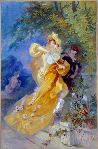 Il Domino Giallo da Jules Cheret