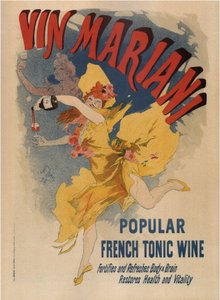Vin Mariani da Jules Cheret