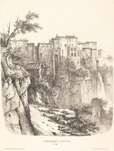 Fabbriche a Tivoli da Jules Coignet