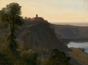 Veduta del Lago di Nemi da Jules Coignet