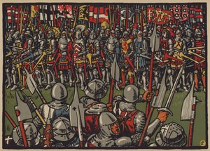 Vittoria degli svizzeri sugli austriaci nella battaglia di Sempach, 9 luglio 1386
