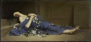 Martire nelle catacombe da Jules Cyrille Cave