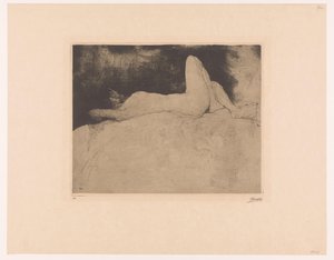 Nudo disteso da Jules De Bruycker (signed by artist)