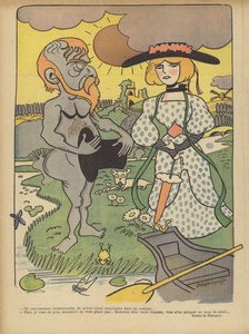 Illustrazione per Le Rire da Jules Depaquit