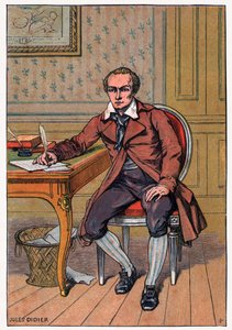Andre Chenier, c.1900 (incisione)