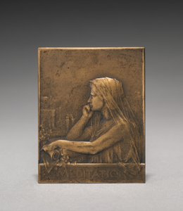 Medaglione recto da Jules Dupré