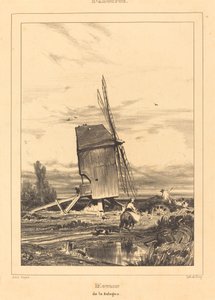 Mulino della Sologne da Jules Dupré