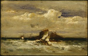 Marina, c.1868-81 da Jules Dupré