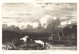 Veduta in Inghilterra da Jules Dupré