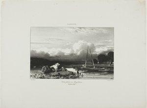 Vista in Inghilterra da Jules Dupré