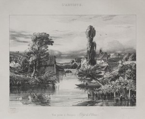Veduta vicino ad Alençon da Jules Dupré
