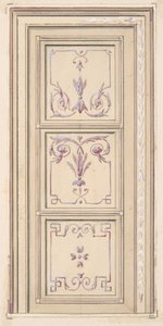 Progetto per un soffitto, seconda metà del XIX secolo da Jules Edmond Charles Lachaise and Eugène Pierre Gourdet