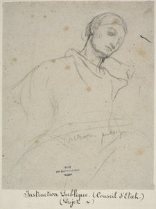 Studio per "Istruzione Pubblica" da Jules Elie Delaunay