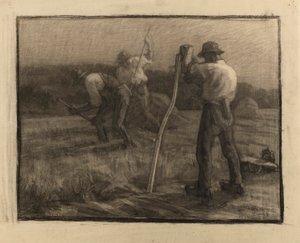 Scena del raccolto da Jules Emile Zingg