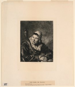 Hille Bobbe, la strega, da "Incisioni di quadri nel Metropolitan Museum, New York" da Jules Ferdinand Jacquemart