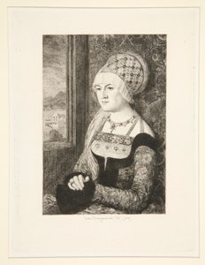 Ritratto di una Donna da Jules Ferdinand Jacquemart