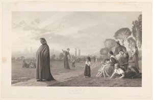Dante, da J.L. Gérôme