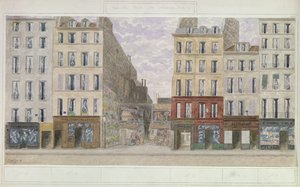 Dal n.8 al n.16 rue du Four, Parigi, Francia, 1893 da Jules Gaildrau
