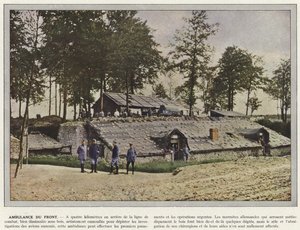 Ambulanza del fronte da Jules Gervais Courtellemont