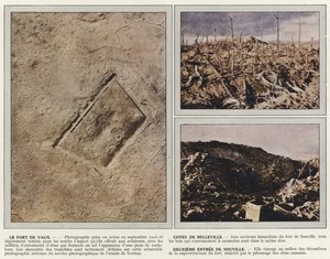 Le Fort de Vaux, Cotes de Belleville, Deuxieme Entree de Souville da Jules Gervais Courtellemont