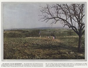 Le paludi viste da Mondement da Jules Gervais Courtellemont