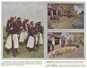 Les Zouaves, Monthyon, Obus Allemands da Jules Gervais Courtellemont