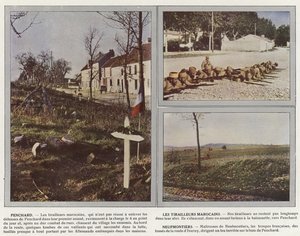 Penchard, Les Tirailleurs Marocains, Neufmontiers da Jules Gervais Courtellemont