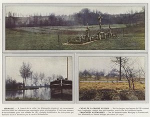 Sermaize, Canal de la Marne au Rhin, Trincee tedesche da Jules Gervais Courtellemont